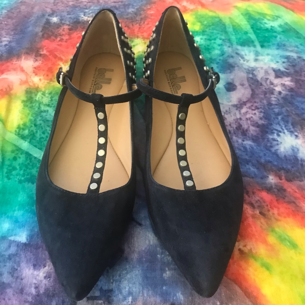 BELLE by SIGERSON MORRISON t-bar flats